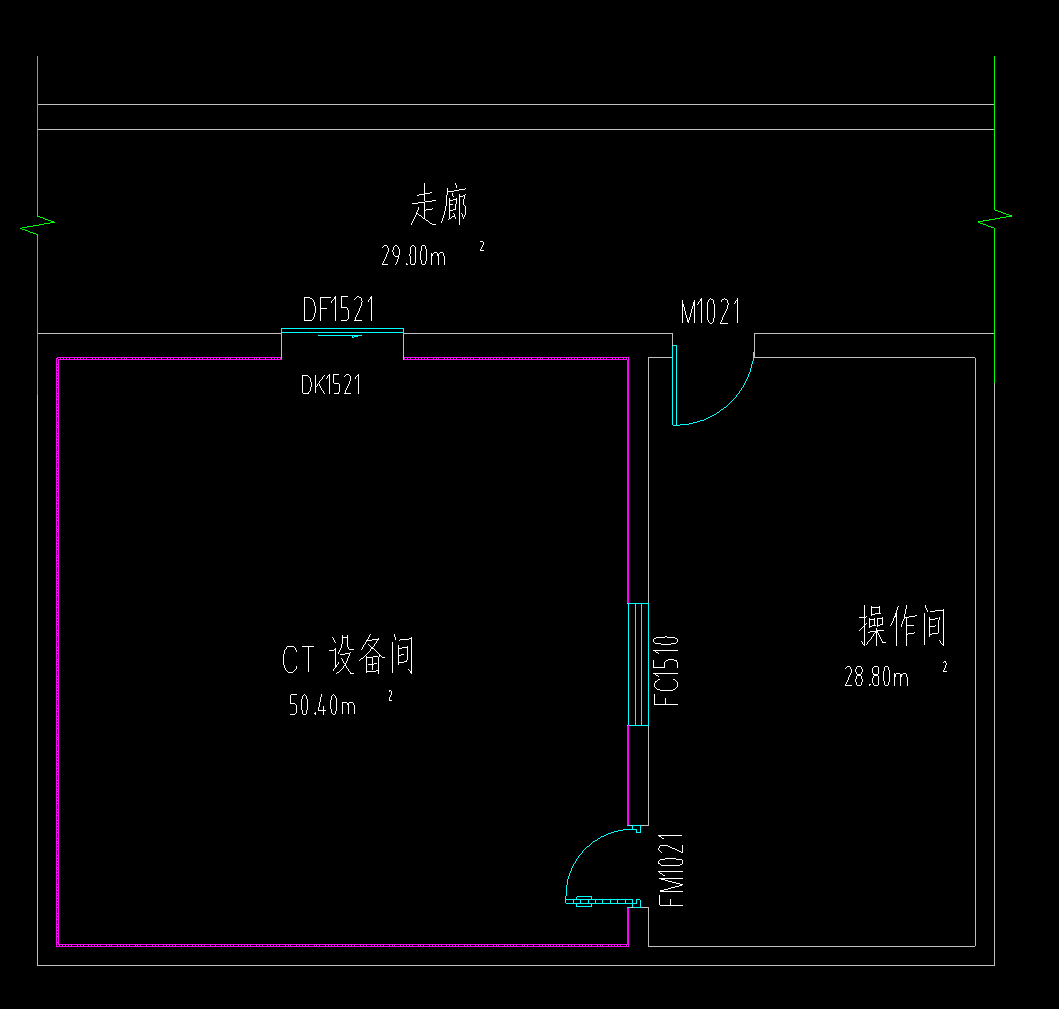 医院CT机房防护装修方案与CAD图纸下载